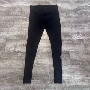 Skims Performance Stirrup Black Leggings Womens Sz. M